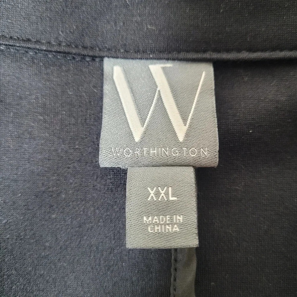 NWT Worthington Ultra Stretch Ponte Jacket sz XXL - Picture 3 of 12